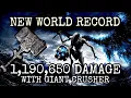 WORLD FIRST - 1 1 MILLION DAMAGE WITH GIANT CRUSHER Elden Ring