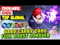 Download Lagu Hard Carry Chou Full Burst Jungler [Top Global Chou] Chouawii. - Mobiel Legends-embleem en -build