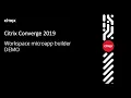 Workspace microapp builder DEMO