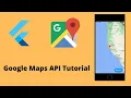 Flutter Google Maps API Tutorial