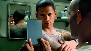 مهندس ذكي جدا بيرسم تصميم السجن علي جسمه علشان ينقذ اخوه من الاعدام ملخص مسلسل Prison Break S1 