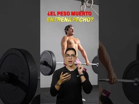 El peso muerto entrena pecho 🤡
