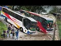 Download Lagu ASLI GAWAT !!! SEMUA PENUMPANG TERPAKSA TURUN, Drama Tersulit Bus Gasruk Total di Sitinjau Lauik