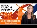 Download Lagu Learn Dutch in 30 Minutes - ALL the Basics You Need