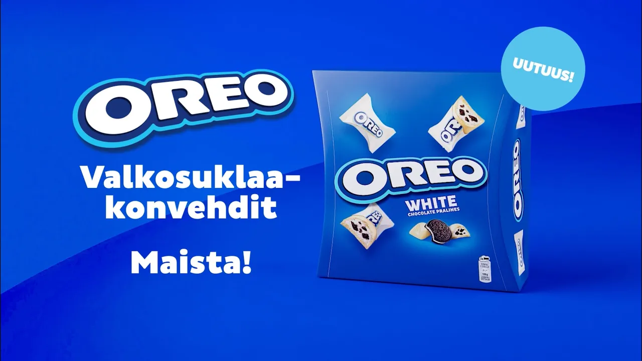 Oreo Cookie Nordic — Oreo White Chocolate Pralines (YouTube video ad)