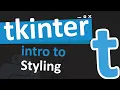 Understanding the inbuild tkinter styling methods