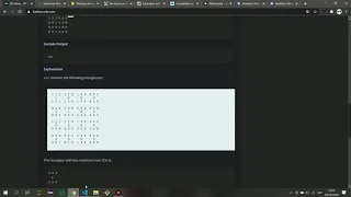 Hackerrank - 2D Array Hourglass