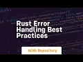 rust error handling best practices