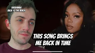 this music video is perfect shekhinah back to the beach reaction