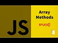 splice Array Method Learn JavaScript Array Methods