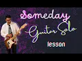 Download Lagu Someday (MLTR) guitar solo lesson | Tamsguitar