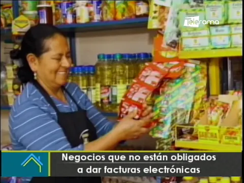 Negocios que no están obligados a dar facturas electrónicas