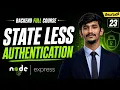 Stateless Authentication in Telugu JWT Authentication in Telugu Backend Full Course