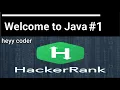 1 Welcome to Java Java HackerRank
