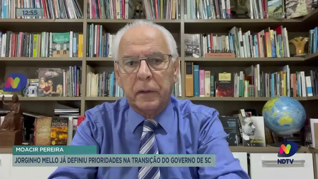 Moacir Pereira comenta os plano de governo de transição em SC
