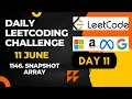 Daily Leetcode Challenge Day 11 Snapshot Array