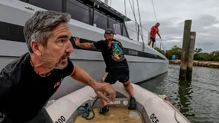 We Didn’t Expect a Rescue Mission 😮 (Aluminum Catamaran Build Pt. 73)