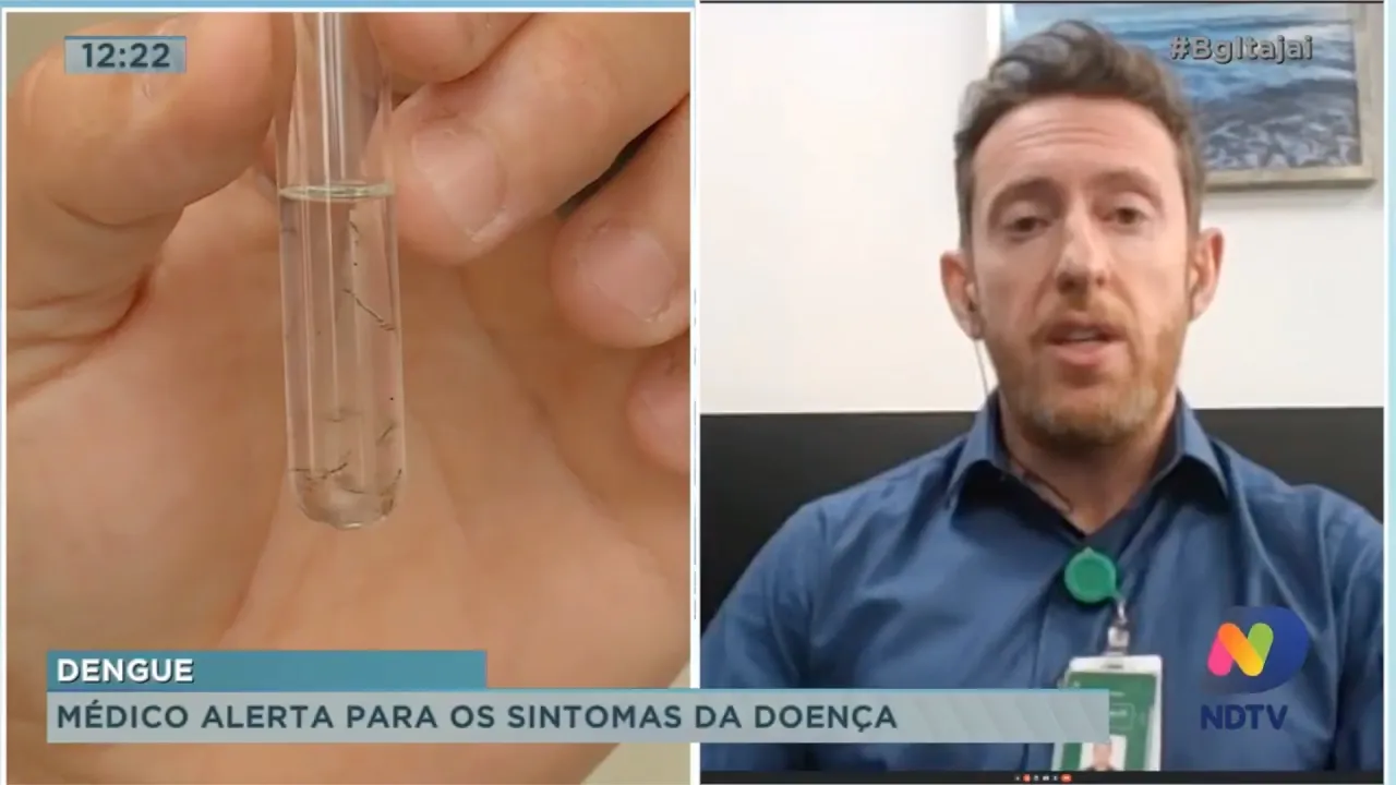 Médico alerta para os sintomas da dengue