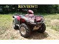 REAL Review Honda Rubicon ATV