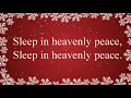 Silent Night with Lyrics | Christmas Carol