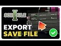 How To Export Import Save File in Schedule 1 Quick Easy Guide
