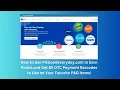 How to Use pggoodeveryday com to get 5 OTC Barcodes