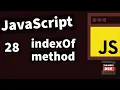 Demystifying JavaScript Tutorials For Beginners 2020 - Searching for Primitives using indexOf