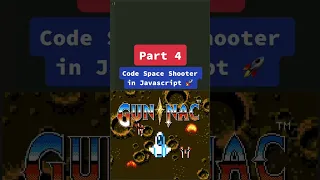 Code Space Shooter in Javascript in 1 minute