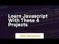 Learn javascript with these 4 projects