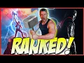 All 4 Thor Movies Ranked