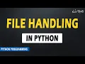 File Handling in Python File Handling in Python Programming Python Tutorial 46