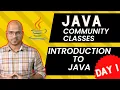 Java Live Session Introduction to Java