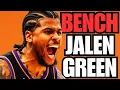 Should The Suns BENCH Jalen Green