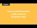How to build interactive images in ThingLink