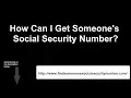 SSN Reverse Lookup How Can I Get Someone s Social Security Number Private Investigator SSN Search