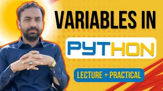Lec-4 Variables in Python Python full Course
