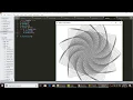 Python Turtle Graphics - Spiral Design