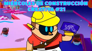 #21 VOLEA de FANS en el ESPACIO?!?! - Miércoles de Construcción Creativa Fall Guys