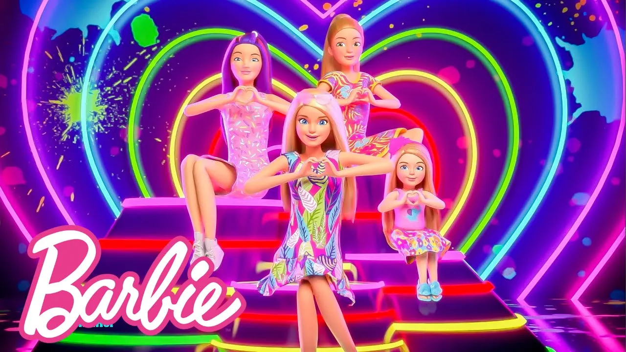 @Barbie | 💖💜SISTER LOVE! Sibling Tag Lip Sync!💚💙 | Official Music Video