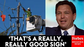 JUST IN: Gov. Ron DeSantis Holds A Press Briefing To Provide An Update On Hurricane Milton Recovery