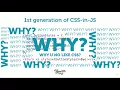 DrupalCon Vienna 2017 CSS-in-JS unexpected lessons for Drupal component design