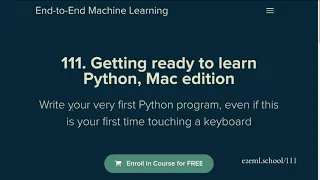 Getting ready to learn Python Mac edition Creating and editing text files