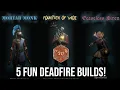 Boeroer Interview - Discussing the Top 5 Funnest Builds in Deadfire