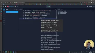 Python 7 Part 2 String Concatenation