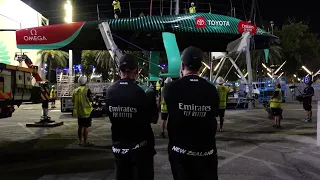 America’s Cup Louis Vuitton Cup Day 1 ETNZ Boat Drop, INEOS, Orient Express, Expert Vittorio Comment