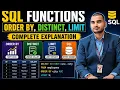 SQL Functions ORDER BY DISTINCT LIMIT Complete Tutorial in Hindi