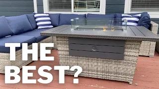 Best Propane Fire Pit Table On Amazon Best Choice Products Fire Pit Table Review