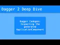 Dagger 2 Deep Dive - Dagger codegen Inspecting the Generated Application Component