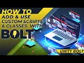 How to Add custom Nodes Scripts Classes to Bolt - unity Bolt tutorial