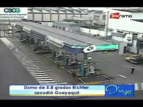 Sismo de 5,8 grados Richter sacudió Guayaquil